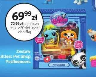 Zestaw Littlest Pet Shop Petfluencers promocja w Empik