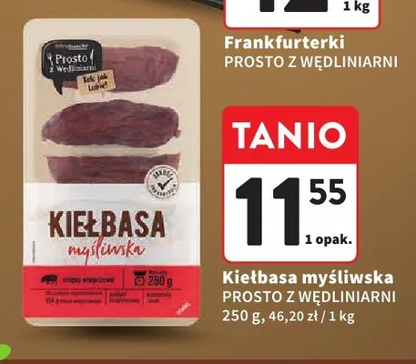 Kiełbasa myśliwska promocja w Intermarche