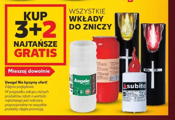 Wkład do zniczy Angela promocja w Kaufland