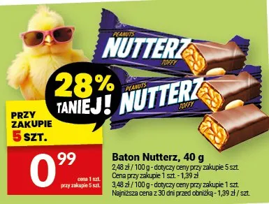 Baton Nutterz promocja w Twój Market