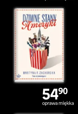 Książka Dziwne stany Ameryki Martyna F. Zachorska promocja w Empik