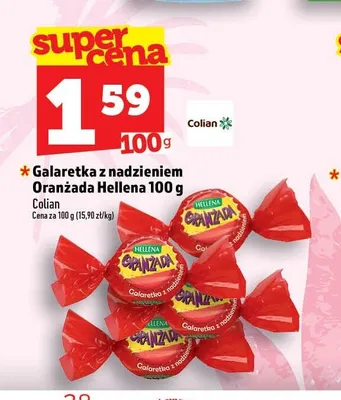 Galaretka z nadzieniem Oranżada Hellena promocja w TOPAZ