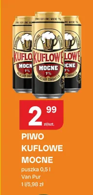 Piwo Kuflowe Mocne promocja w Chorten