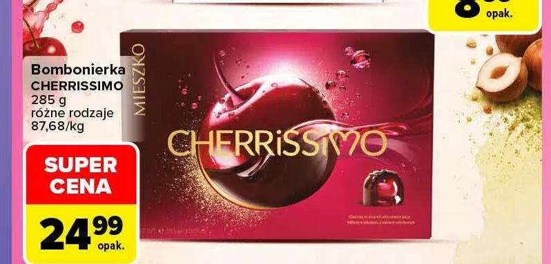 Bombonierka Cherrissimo promocja w Carrefour