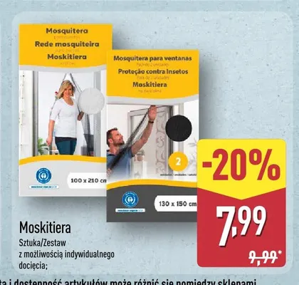 Moskitiera promocja w Aldi