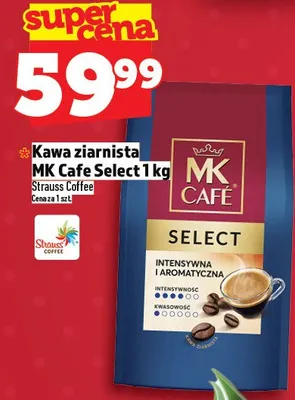Kawa ziarnista MK Cafe Select promocja w TOPAZ