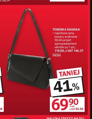 Torebka damska promocja w Selgros