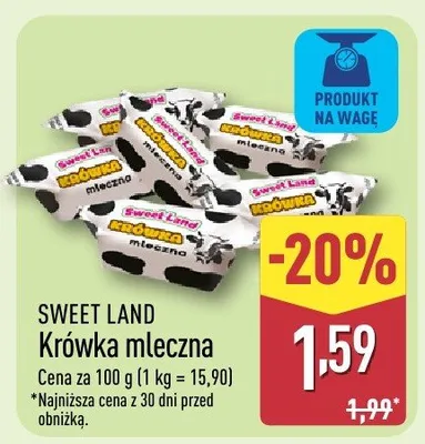 Krówka mleczna promocja w Aldi