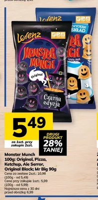 Monster Munch Ketchup Lorenz promocja w Hitpol
