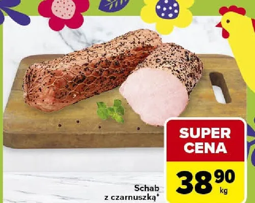 Schab z czarnuszką promocja w Carrefour Express
