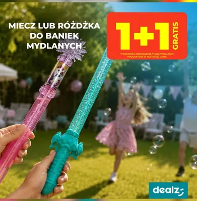 Różdżka do baniek mydlanych promocja w Dealz
