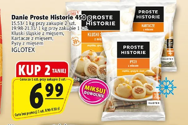 Kartacze z mięsem Proste Historie promocja w Prim Market