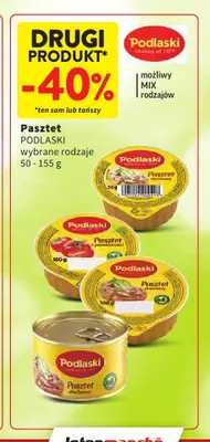 Pasztet drobiowy Podlaski promocja w Intermarche