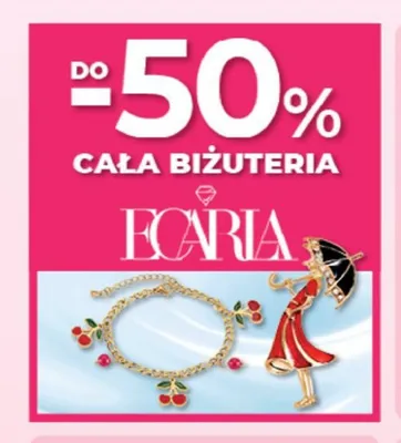Biżuteria Ecaria promocja w Drogerie Jawa
