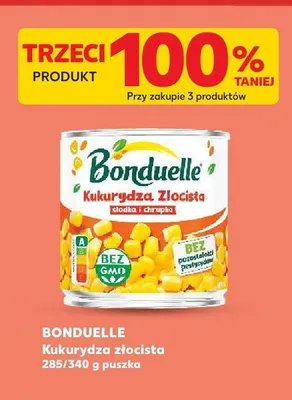 Kukurydza złocista BONDUELLE promocja w Kaufland