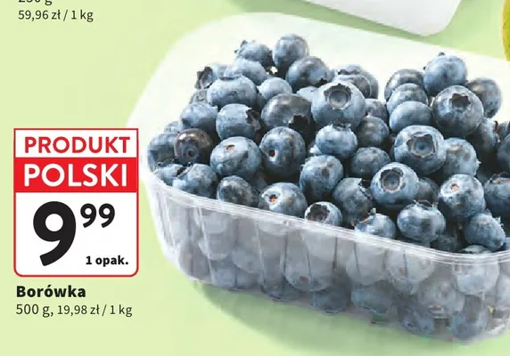 Borówka polska promocja w Intermarche