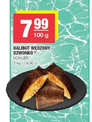 Halibut wędzony dzwonko Kohler promocja w SPAR