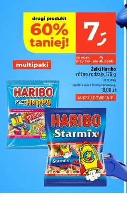 Żelki Haribo Starmix promocja w Dealz