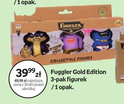 Fuggler Gold Edition 3-pak figurek promocja w Empik
