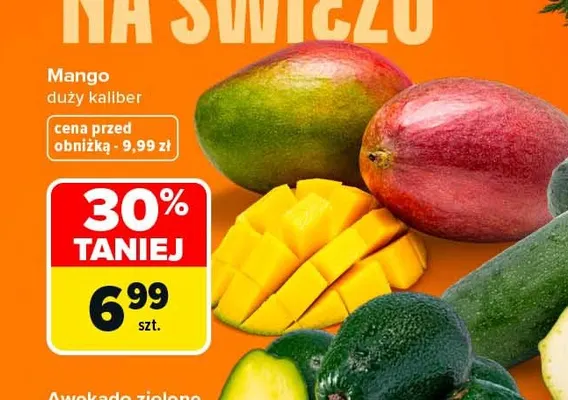 Mango duży kaliber promocja w Carrefour