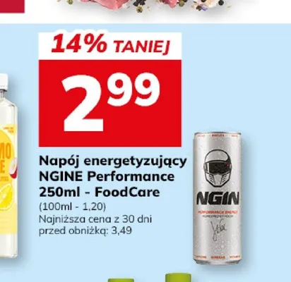 Napój energetyzujący NGINE Performance promocja w Hitpol