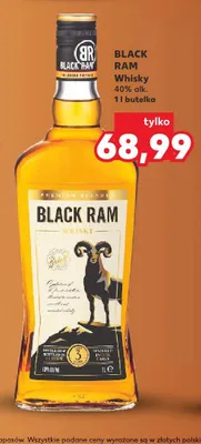 Whisky Black Ram promocja w Kaufland