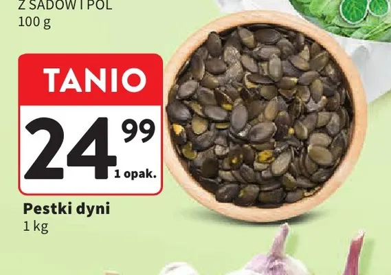 Pestki dyni promocja w Intermarche