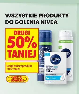 Produkty do golenia Nivea promocja w Biedronka