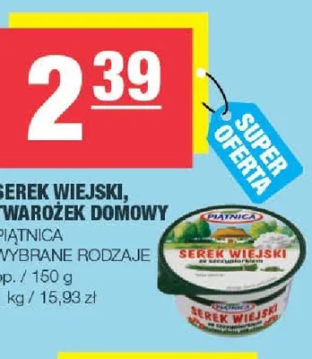 Twarożek domowy promocja w SPAR