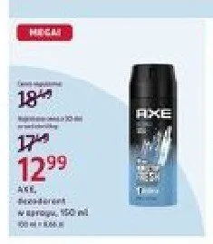 Dezodorant w sprayu Axe promocja w Rossmann
