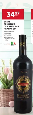 Wino Primitivo Di Manduria Frapasso promocja w Stokrotka