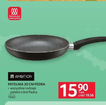 Patelnia 20 cm Pedra Ambition promocja w Selgros