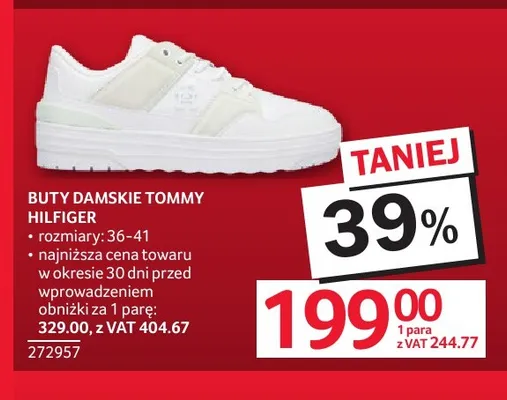 Buty damskie Tommy Hilfiger promocja w Selgros