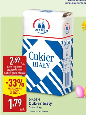 Cukier biały promocja w Aldi