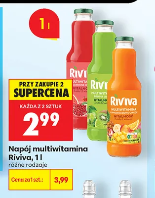 Napój multiwitamina Tarczyn promocja w Biedronka