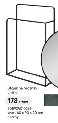 Stojak na ręczniki Elland promocja w Castorama