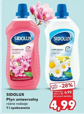 Płyn uniwersalny różne rodzaje 1l opakowanie promocja w Kaufland