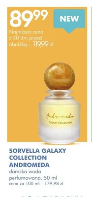 Damska woda perfumowana Sorvella Galaxy Collection Andromeda promocja w Super-Pharm