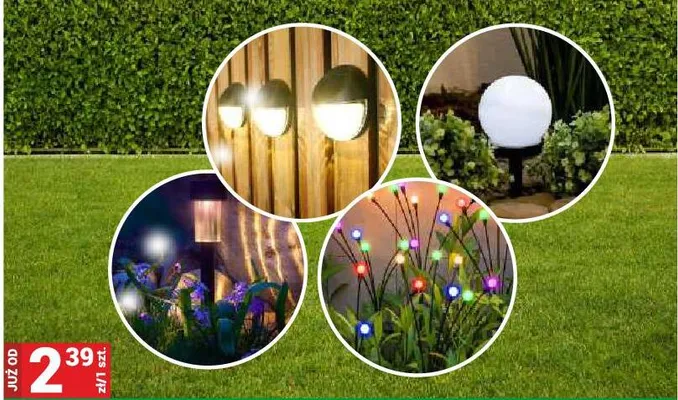 Lampy solarne promocja w Merkury Market