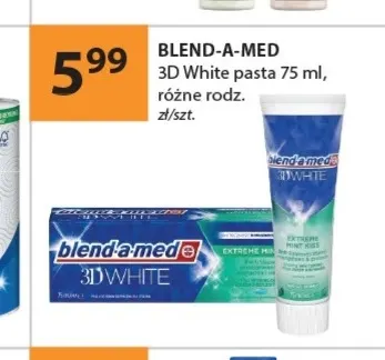 Pasta do zębów 3D White Blend-a-Med promocja w Drogerie Laboo