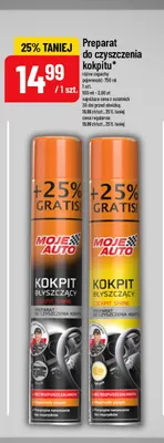 Preparat do czyszczenia kokpitu Moje Auto promocja w POLOmarket