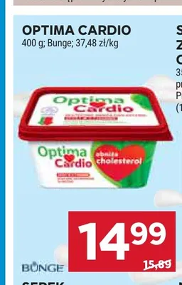 Margarina Optima Cardio promocja w Stokrotka