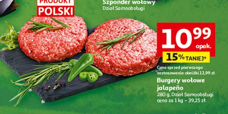 Szponder wołowy promocja w Auchan
