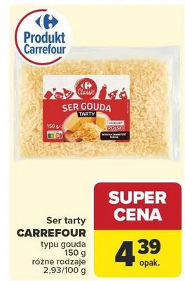Ser tarty Carrefour typ gouda promocja w Carrefour Market