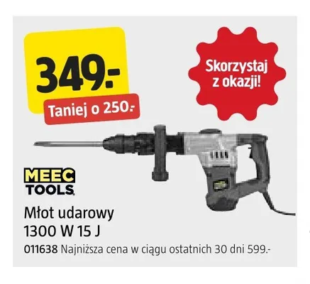 Młot udarowy Meec Tools promocja w Jula