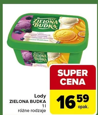 Lody różne rodzaje promocja w Carrefour Express