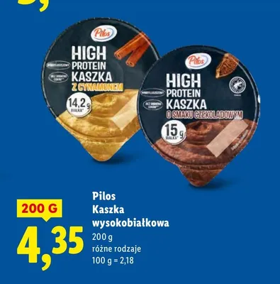 Kaszka wysokobiałkowa różne rodzaje promocja w Lidl