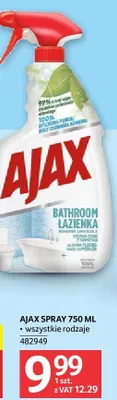 Ajax spray do łazienek 750ML promocja w Selgros