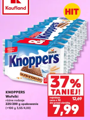 Wafelki Knoppers promocja w Kaufland