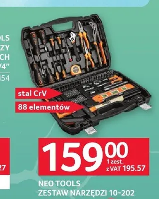 Zestaw narzędzi Neo Tools 10-202 promocja w Selgros